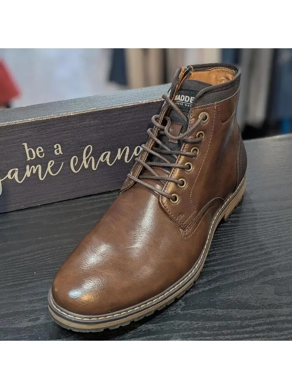 Madden by Steve Madden Taskorn Combat Boot (new)